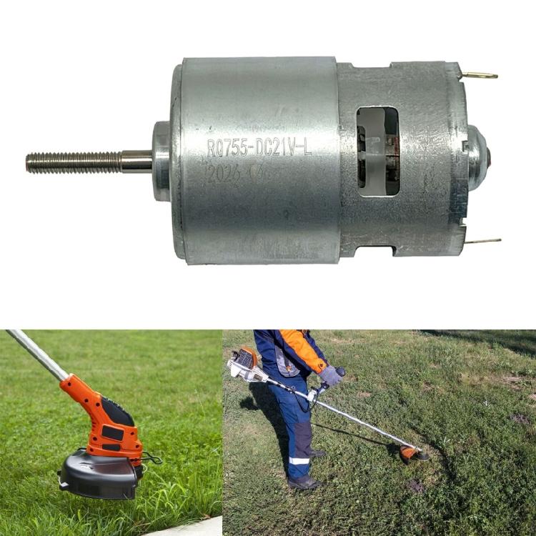 Parte Motore Tagliaerba Tipo 755, 21V, Unità Utensile Singola per Giardino con Scocca Metallica per Lavori di Riparazione e Uso Quotidiano