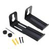 Adjustable Depth Wall Mount Soundbar Speaker Brackets Universal Fit Speaker Stand Floating Bracket Holds Up To 30lbs