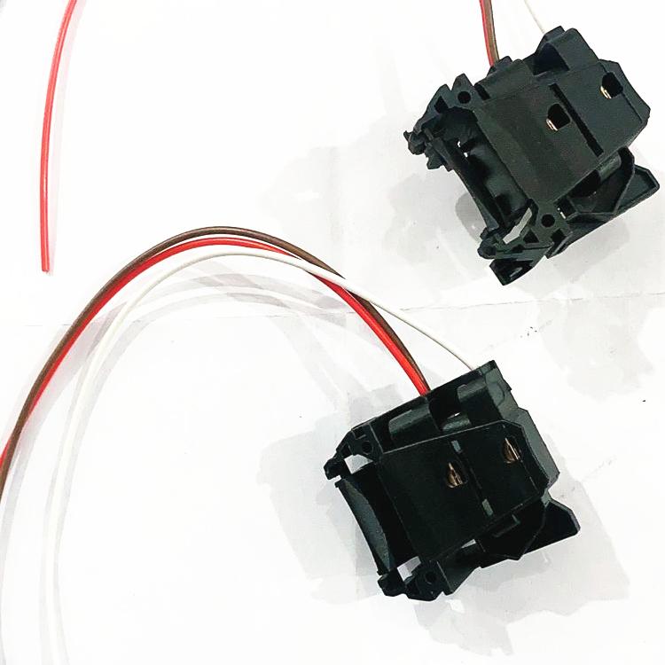 2 Stück H7 Abblendlicht Glühbirnenfassung Halter Adapter Kabelbaum für Ford Focus MK2 MK3