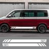 2 Pezzi Adesivi Laterali per Portiere Auto Per Volkswagen VW Multivan Transporter T4 T5 BUS California T6 30 Edition Accessori Decalcomanie in Vinile