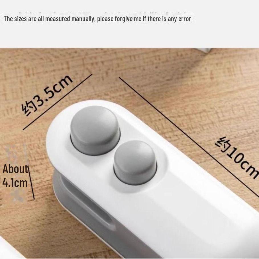 Tragbare Snack-Versiegelungsmaschine: Doppelfunktion: Zum Öffnen von Beuteln und zur Konservierung von Lebensmitteln.