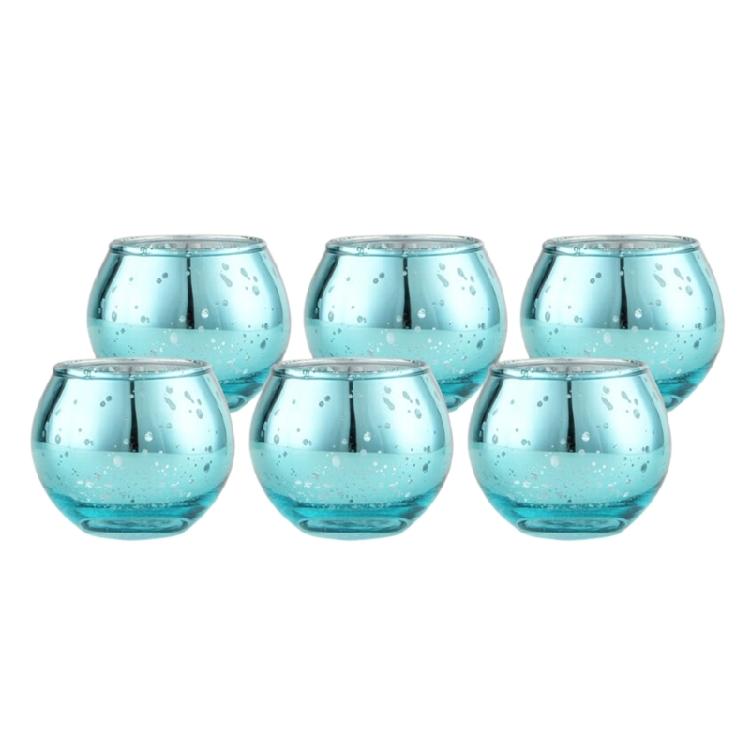 Glass Votive Candle Holders for Tealight Glass Tealight Candle Holders,Diwali Christmas Table Centerpiece Decors Gift