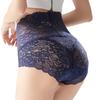 Damen-Höschen mit hoher Taille, Spitze, sexy, hohl, atmungsaktiv, Boxershorts, große Größe, Hüfthebende Unterwäsche