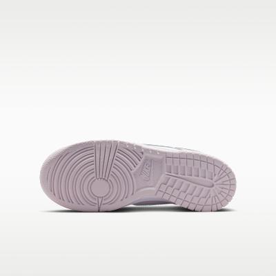 Kids' Sneakers Nike Dunk Low White Light Violet (GS) White/Light Violet/Light Violet