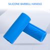 2Pcs Dumbbell Barbell Grip Thick Gym Grip Barbell Handle Sleeve Dumbbell Barbell Grip Silicone NonSlip Pad Enduring