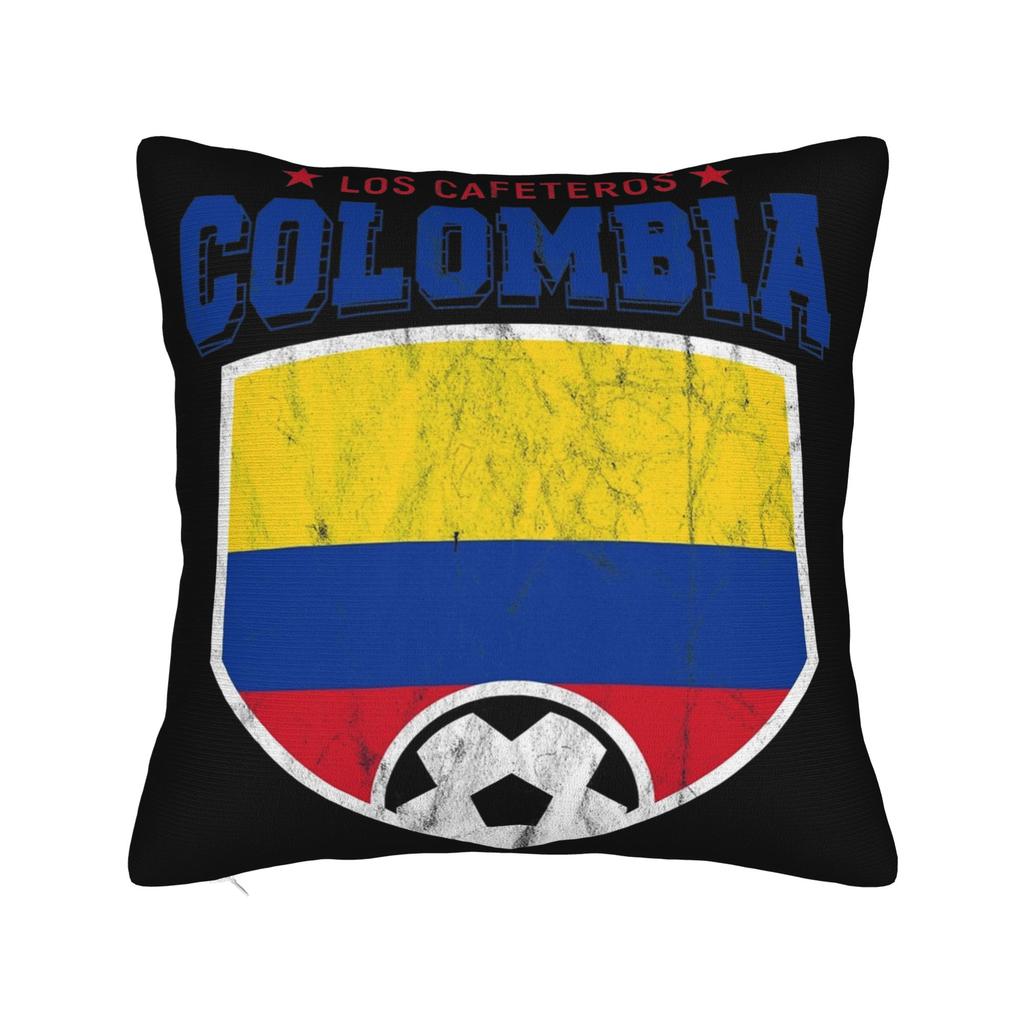 Colombia Flag Pillow Covers Product Printing Cushion Cover Decor Throw Pillow Case Cover Home Multiple Sizes