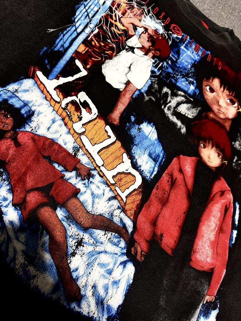 [USED] Serial Experiments Lain T-shirt XL Size