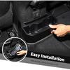 Jimen For JL Rear Cup Holder, Dual Extra Cup Holder Organizer Tray Drink Holder For Back Seat Compatible With Jeep Wrangler JL JLU & Gladiator JT