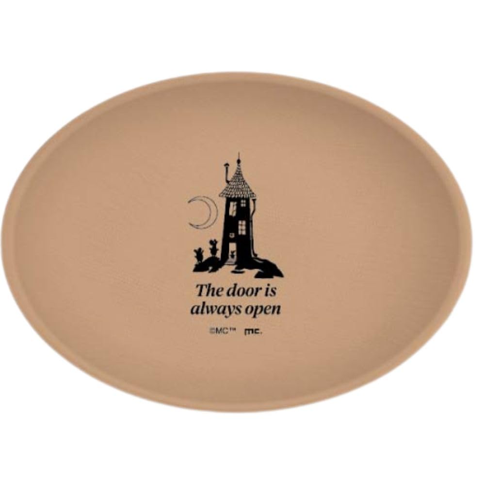 

Marimo Craft Moomin 80th Anniversary Art Round W255 x H185 x Plate, Multicolor, Approx. D40mm, MOM-693