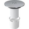 Copertura Cromata Sostitutiva per Scarico Doccia - Trappola Staccabile 90mm/115mm