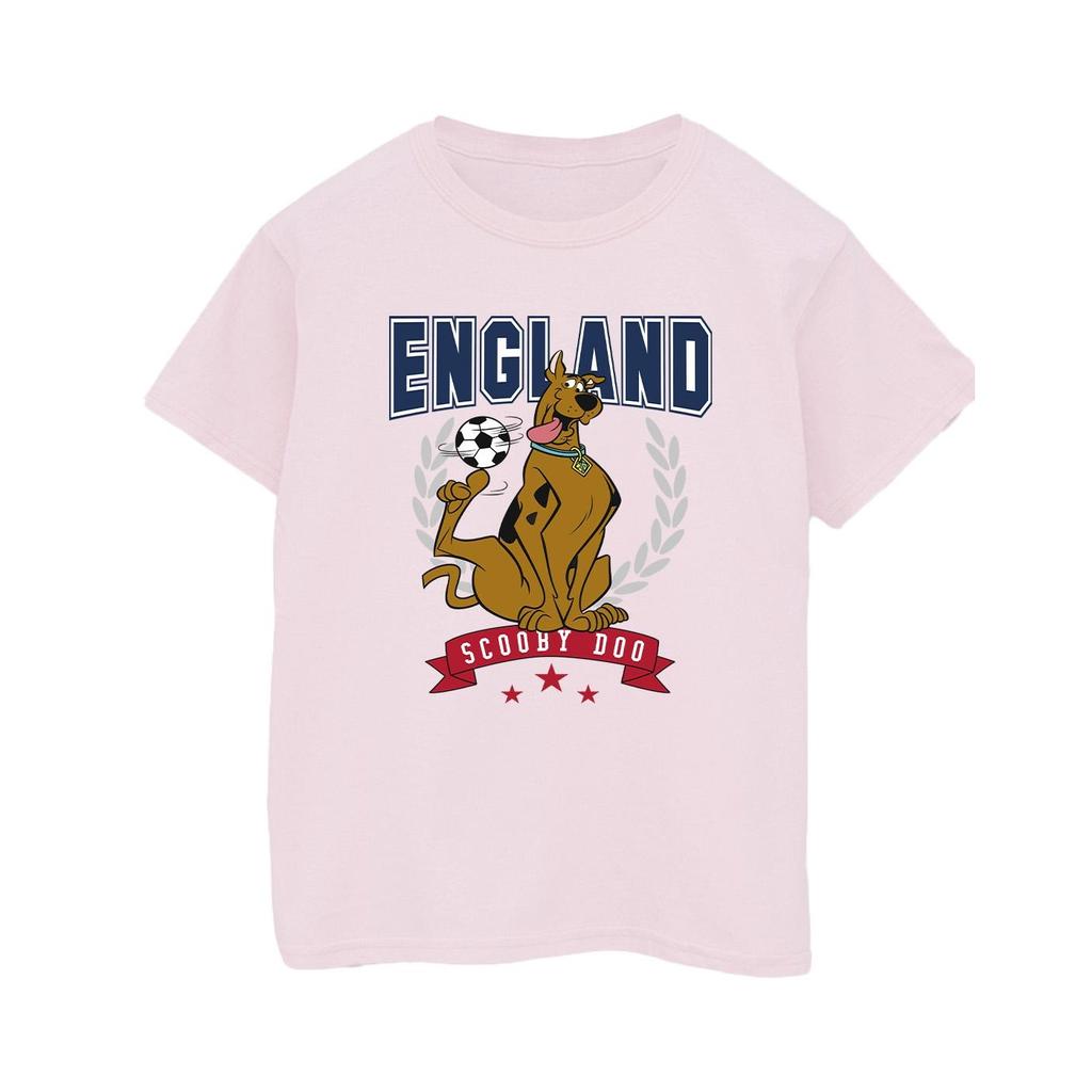 Scooby Doo Mens England Football T-Shirt