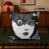 Japan Classic Anime JJunji Ito Edit Cushion Cover Pillowcase Upholstery Sofa Throw Pillow Home Decor Pillowcas