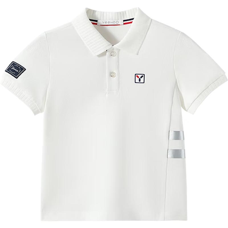 YEEHOO Boys' Cool & Anti-bacterial Short-Sleeve Polo T-Shirt