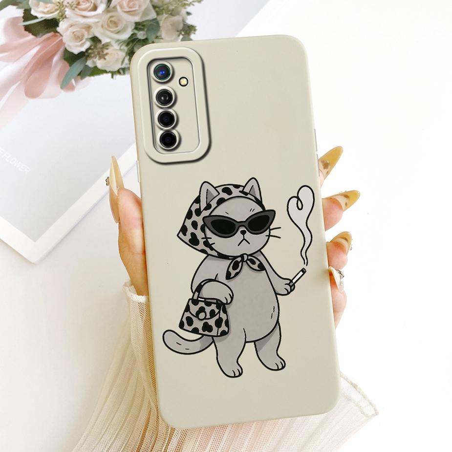 For Realme X2 XT Case RealmeX2 Pro Cute Cat Cartoon Cover Soft Silicone Case For Realme X2 Pro RealmeX2 RealmeXT Back Cover Bags