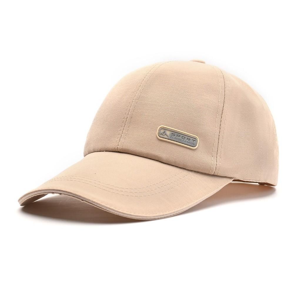 Baseball Cap Men Women Summer Sunshade Embroidered Letter With Extended Brim For Casual Wear