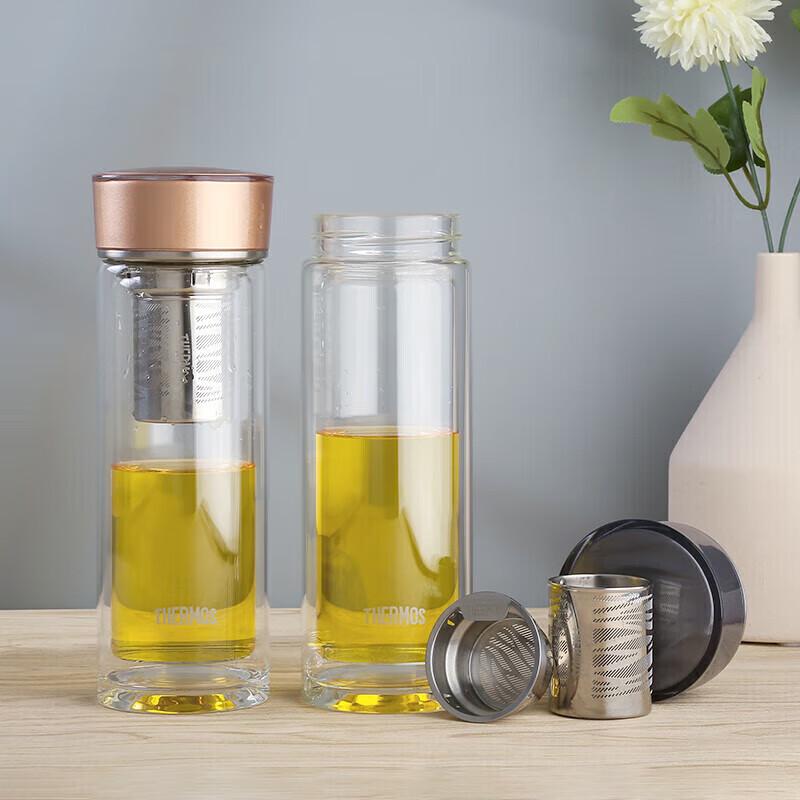Thermos TCGE-400 Double-Wall Glass Cup