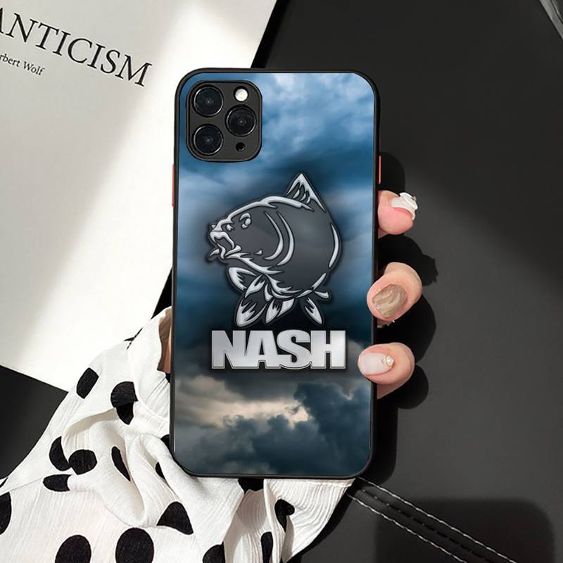 Nash Fishing Art Phone Case for iPhone 11 12 13 Mini Pro XS MAX 8 7 6 6S Plus X 5S SE 2020 XR Case