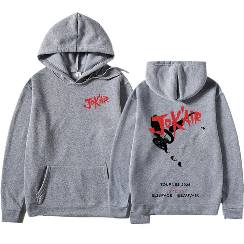 Women Graphics Print Hoodie World Tour Jokair Rapper Y2k Pullovers Music Album Spring Autumn Sweatshirts