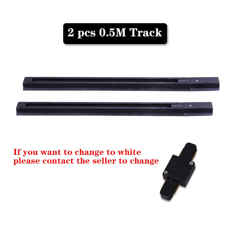 Whole-Set Led Track Light Spotlights 220V COB Track Lamp 12W 20W 30W 40W Spot Led Rail Lighting For Shop Living Room Lamp