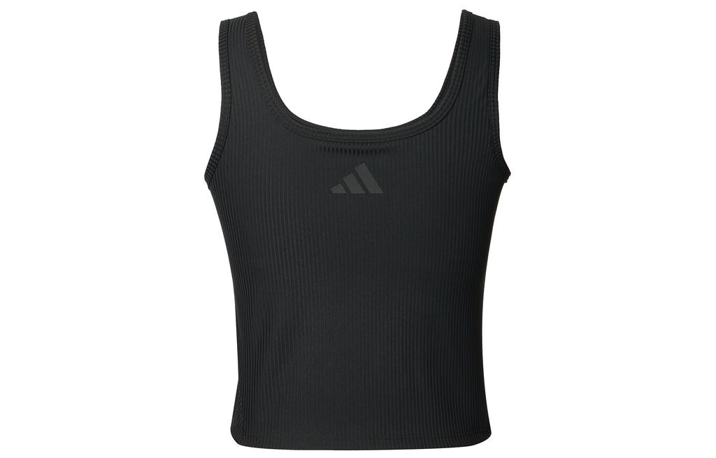 adidas Tank Tops Women's Black Crew Neck Other KE5797