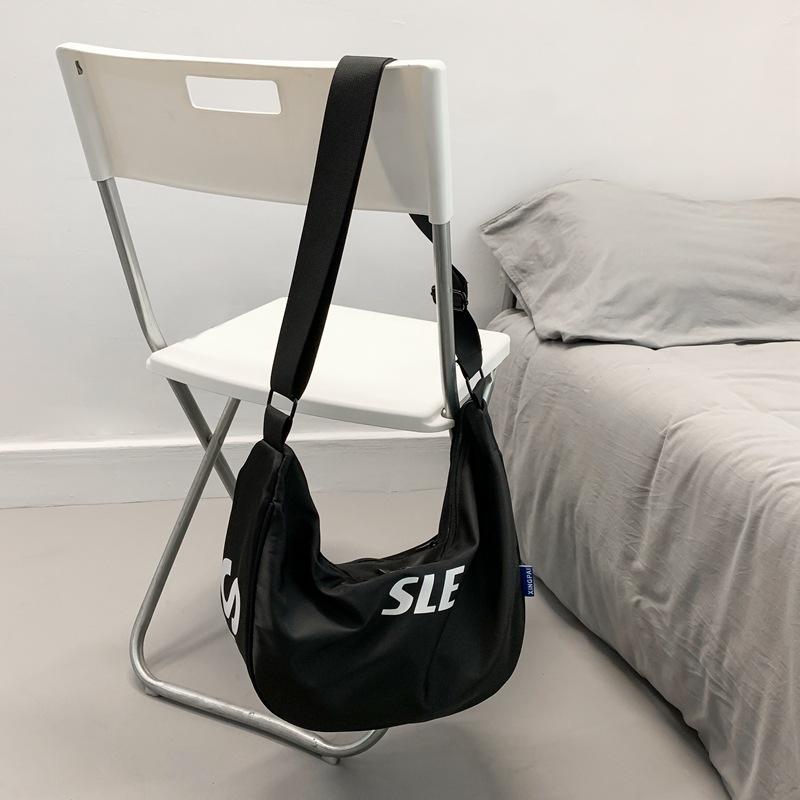 Crossbody Bag Men'S Japanese Students Diagonal Span Simple Large-Capacity Backpack Casual Shoulder Bag Women