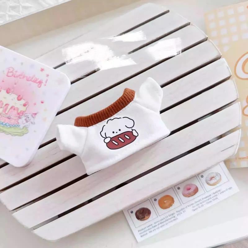 Neuer Cord Für Labubu Puppenbekleidungsset Hut 17cm Kleidung Schuhe Puppen DIY Zubehör Training Sitzen Party Spiele Spielzeug Geschenke