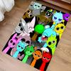 1pc Sprunki Game2 Print Area Rug - Soft, Washable Non-Slip Indoor Mat for Office Chairs, Living Room, Home Office Decorative Rug