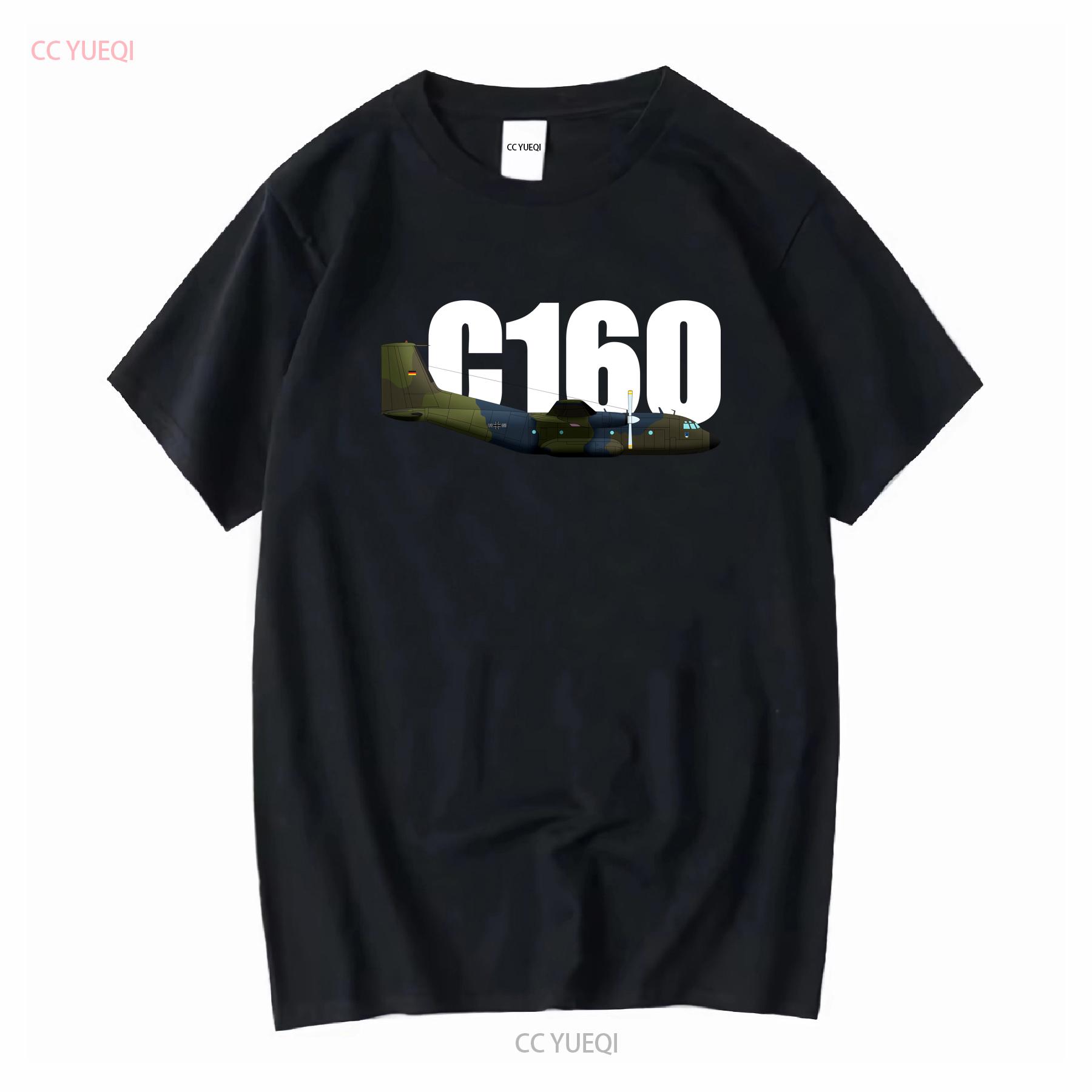 

Transall C 160 Bundeswehr Transport Airplane Luftwaffe LTG63 T Shirt 23178 long or short sleeves vintage Washed graphic Casual 4XL