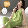 Pajamas Women's Summer with Chest Pads, Sling Vest, Cropped Pants, Thin Casual and Simple Can Be Worn Outside, Loungewear Set