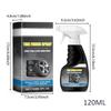 Tire Dressing Spray 4fl.oz Instant Dressing Non-Greasy Wheel Shine For Car Tires For Automotive Truck Motorcycle RV SUV Last