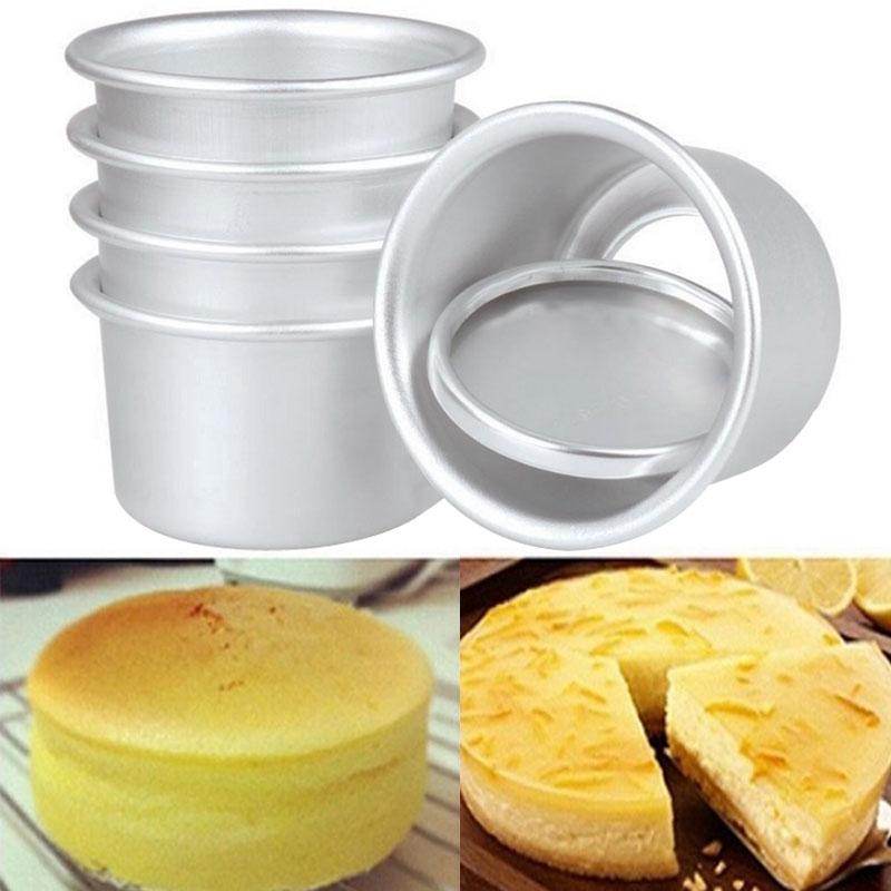 Elegante mini tortiera rotonda con fondo rimovibile, stampo per budino, strumenti di cottura fai da te