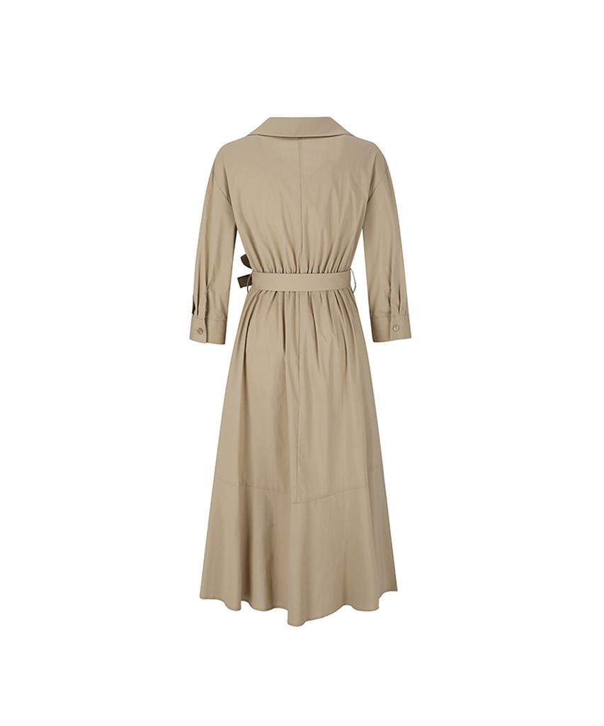 VISITINNEWYORK Banded Collar Casual Dress (Vz8Op19)