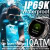 2025 NEW Outdoor Military GPS Smartwatch Men 1.73"HD Screen Compass 1000MAH Heart Rate BT Call 10M Waterproof Watch for HUAWEI