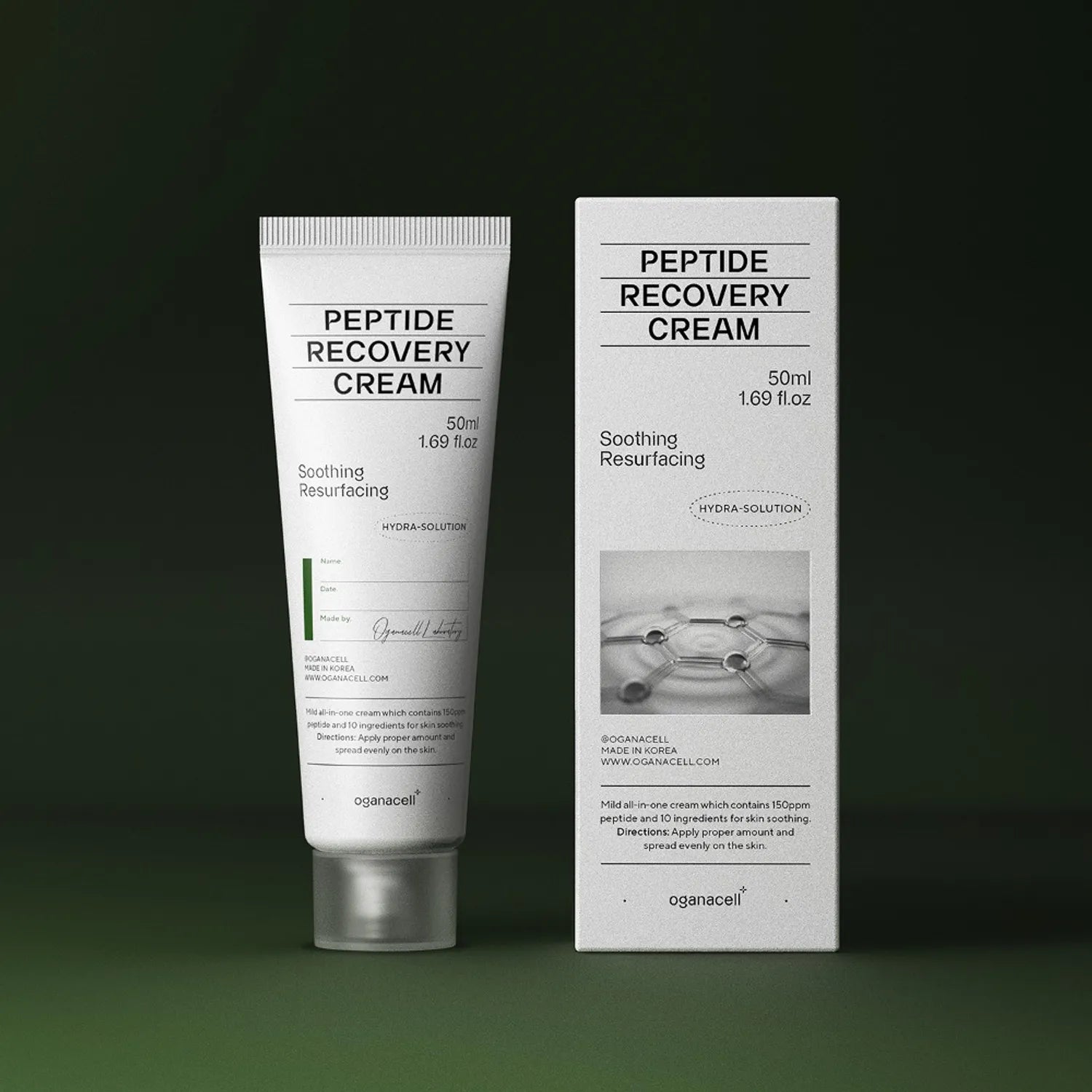 OGANACELL New Peptide Recovery Cream 50mL Cream 50mL