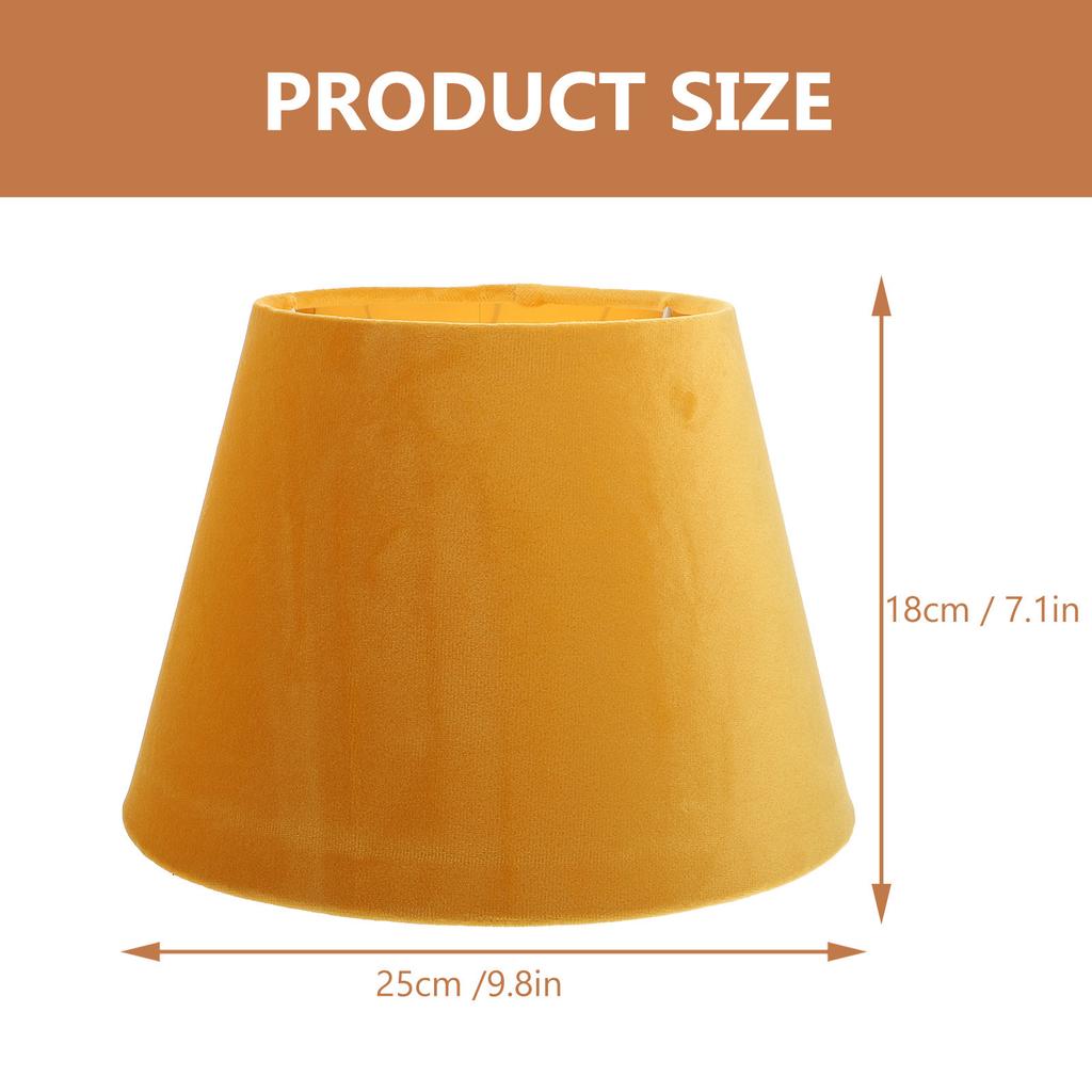 1Pcs Lampshade Cloth Light Cover Decorative Home Lamp Shade for Bedroom Living Room Table Lamp Decor Warm Atmosphere