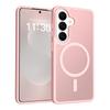 S26ultra matte magnetic mobile phone case s25edge skin feeling S24plus anti-drop 23 protective case wholesale
