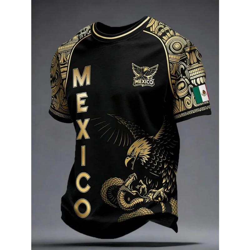 Simple sports style men s short-sleeved top, suitable for casual football activities; made of light and breathable fabric S