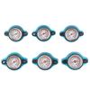 Thermostatic Radiator Cap Water Tank Cover Leakproof W/Temperature Gauge
