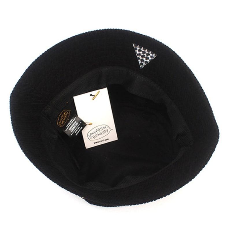 Universal Chemistry Corduroy Bubble Black Bucket Hat