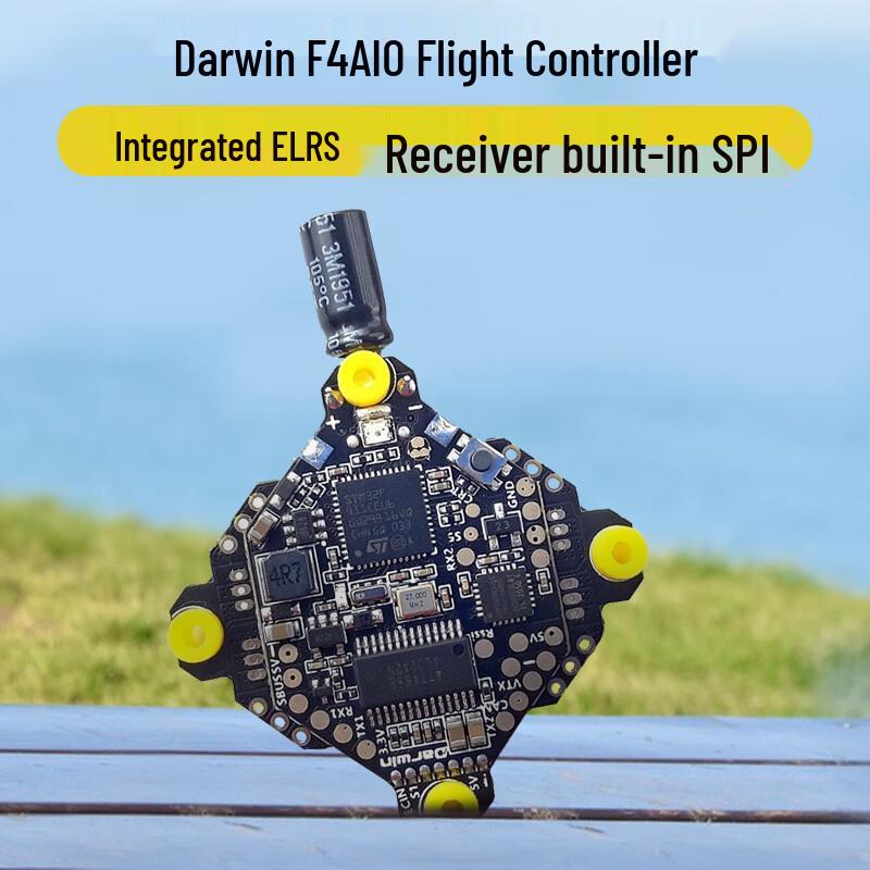 

XunHuo Darwin F4 AIO FPV Flight Controller with Integrated ELRS