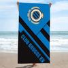 Club Brugge Print Beach Towel, Large Soft Quick Dry Towel for Beach Camping Swimming