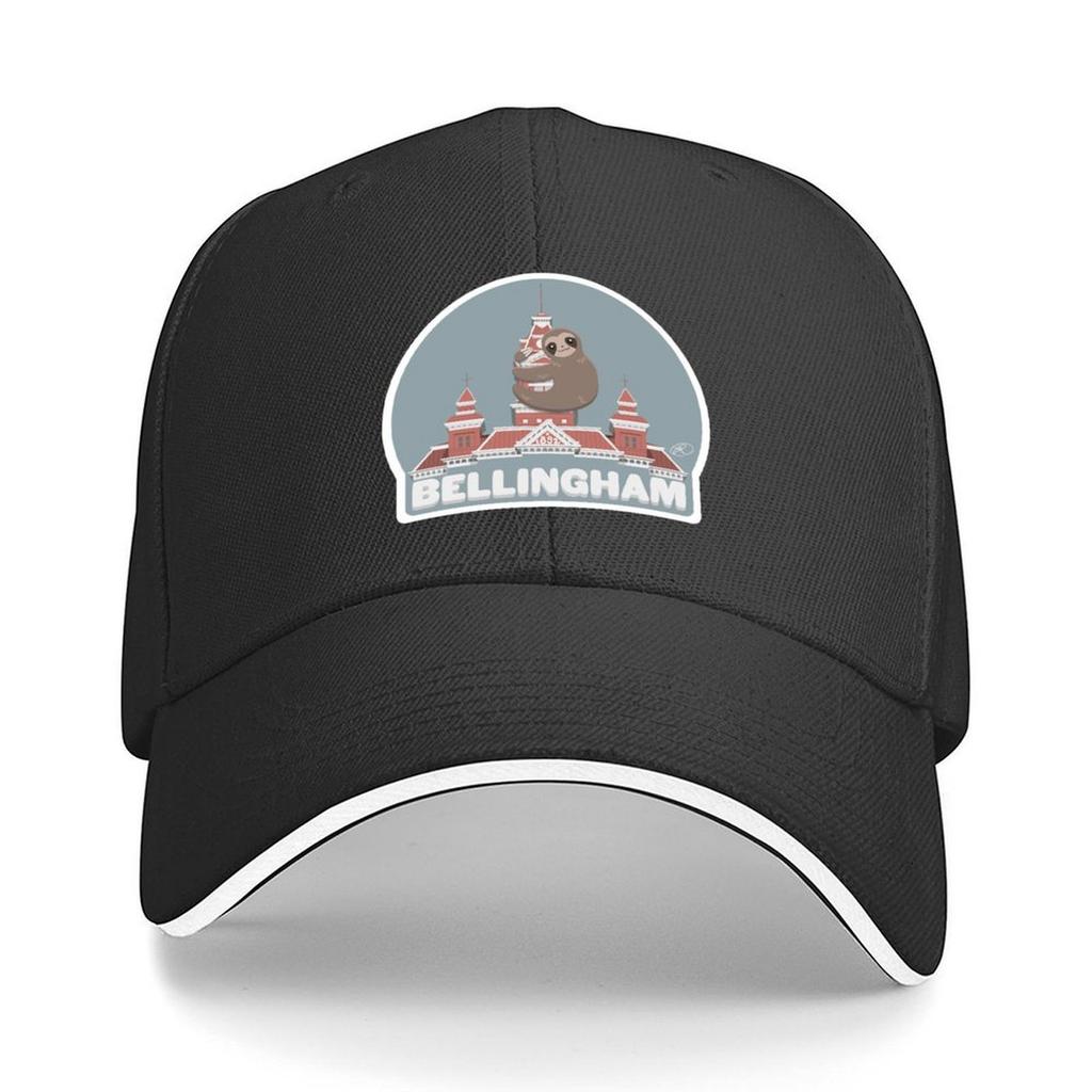The Bellingham Sloth Baseball Cap Beach Hat Anime Beach Tea Hat For Man Womens