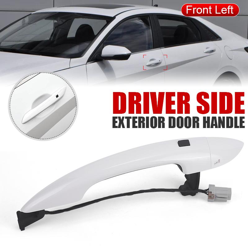 Front Left Driver Side Outside Door Handle For Hyundai Elantra 2021 2022 2023 Exterior Door Handle Car Accessories 82651-AA200