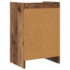Nightstand Reclaimed Wood Look 40 x 30 x 60 cm Particleboard
