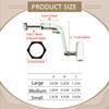 Fishing Handle Reel Knob Power Grip Rotary Metal Single Rocker Arm for Gift Outdoor