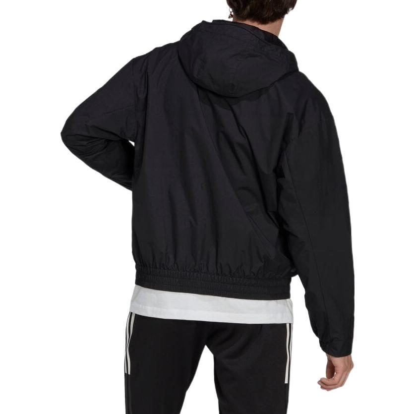 Adidas Jackets Men's Black Hooded Moderate Other HG2062