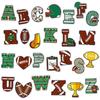 New Christmas Letter Embroidery Cloth Sticker Christmas Tree Towel Embroidery Patch Sticker Snowman Snowflake Computer Embroidery Chapter Boy