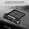 Universal All-Weather Solar/USB TPMS IPX7 Waterproof Tire Pressure Monitor System with Multi-Vehicle Support