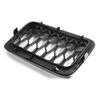 1 Set Black Car Front Bumper Insert Mesh Grille Front Radiator Inlet Grill Trim Cover Fit For Jeep Grand Cherokee 2017-2022 7pcs