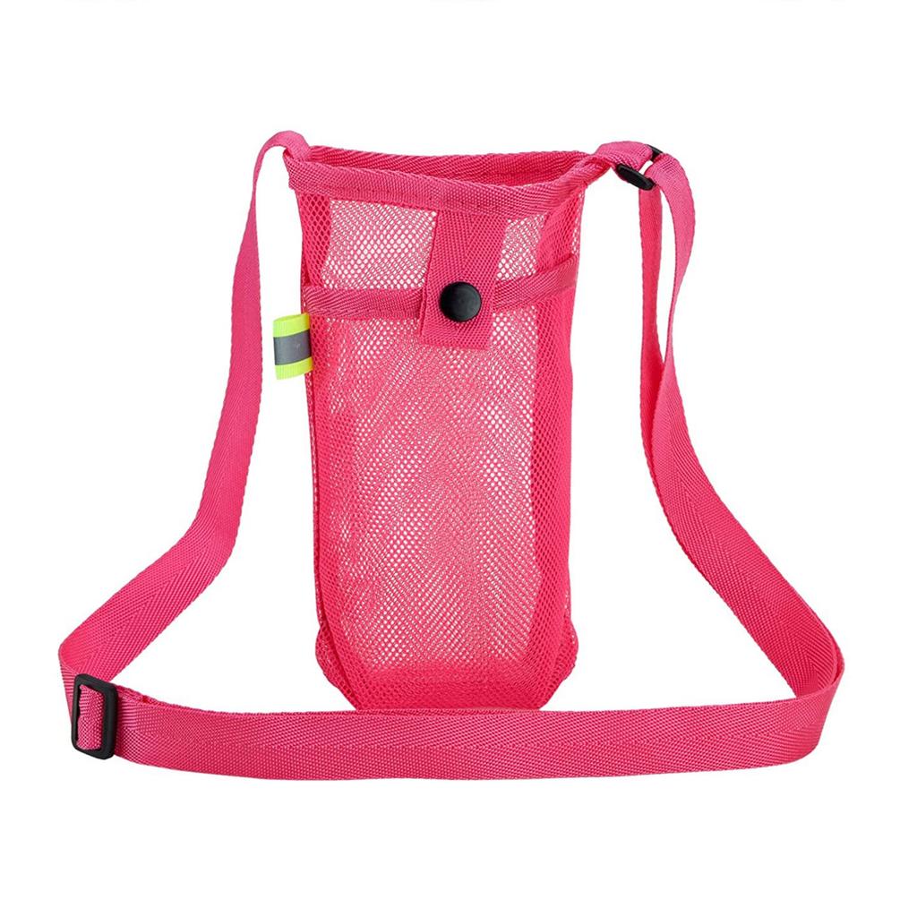 1 PC Mug Cover Protective Cover Mug Bag Mesh Slant Cross Outdoor Milk Tea Kettle Universal Kids Insulated Mug Cover Mesh